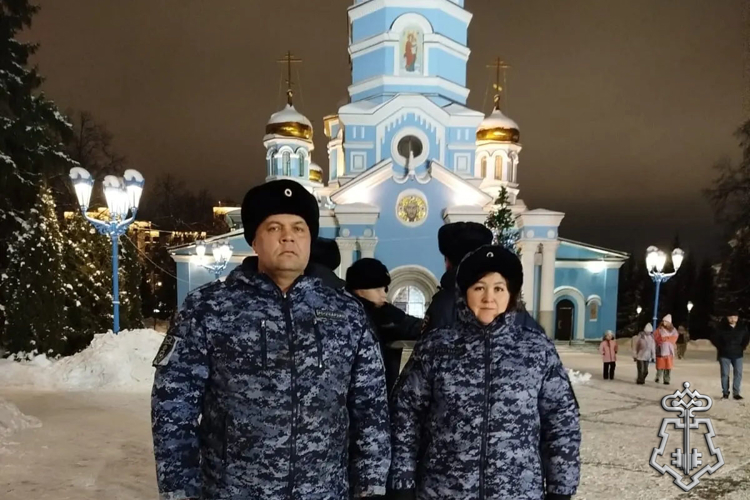 Росгвардейцы обеспечили безопасность граждан в период празднования Рождества Христова
