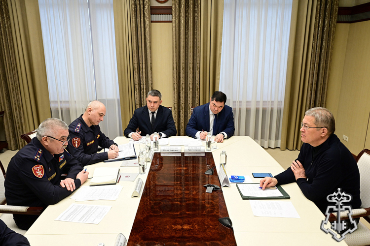 В Башкортостане прошло совещание Росгвардии и Главы региона