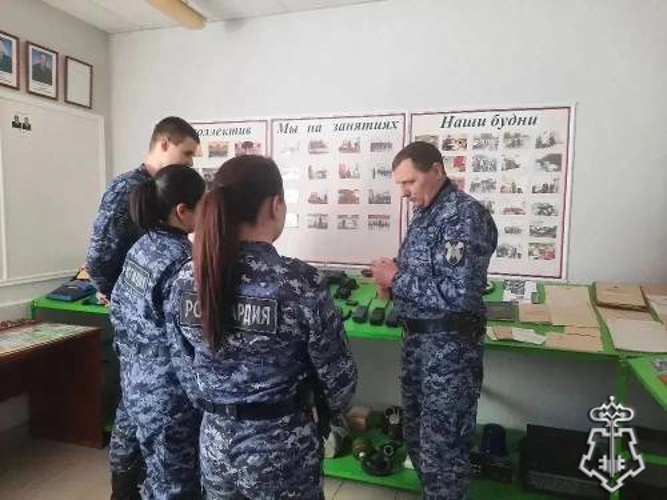 Для молодого поколения вневедомственной охраны Башкортостана проведена экскурсия в музее Отдела