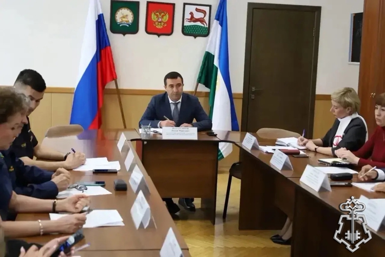 В Уфе росгвардейцы приняли участие в заседании антитеррористической комиссии по Советскому району