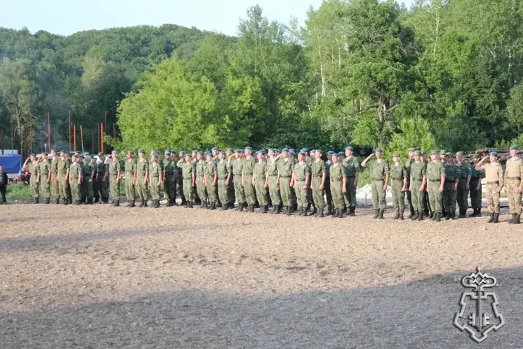 В Благовещенском районе завершились военно-полевые сборы кадетов при участии начальника Управления вневедомственной охраны по Республике Башкортостан