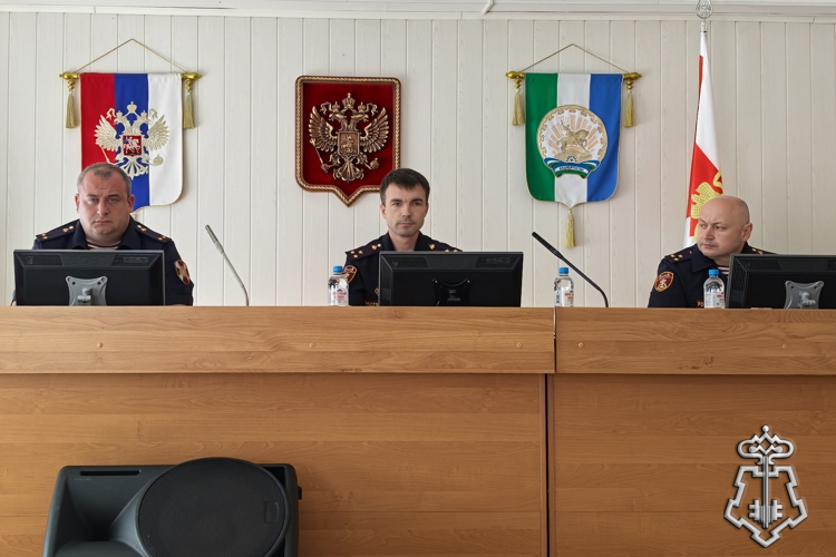 В Управлении вневедомственной охраны Росгвардии по Республике Башкортостан подвели итоги служебной деятельности за первое полугодие