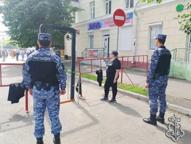 В Белорецке сотрудники вневедомственной охраны Росгвардии обеспечили правопорядок в День города