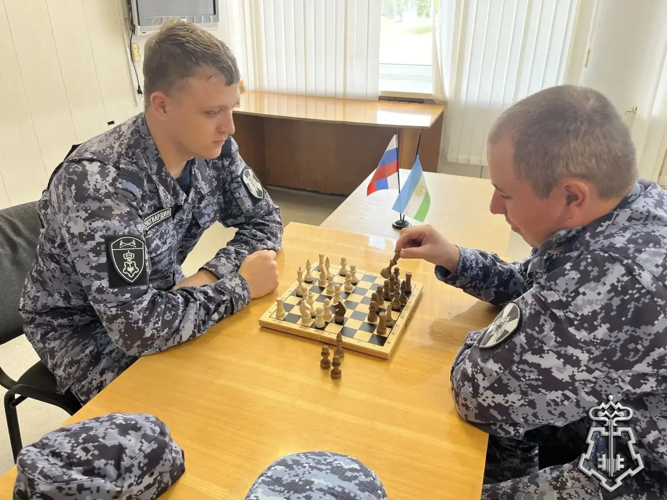В ОВО по Бакалинскому району прошел шахматный турнир, посвященный Дню Российского флага