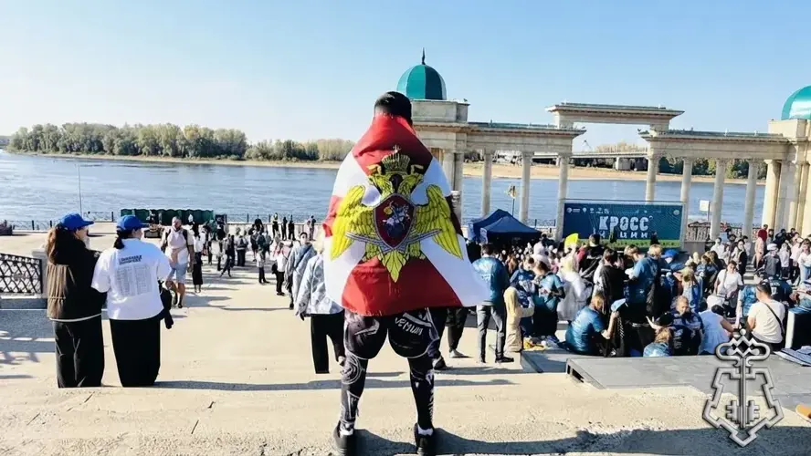 Вместе на старт: сотрудники вневедомственной охраны Росгвардии поддержали «Кросс нации» в Уфе