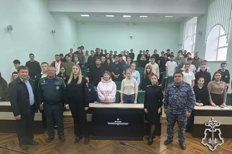 Представитель вневедомственной охраны принял участие в профилактическом мероприятии в Башкирском ГАУ