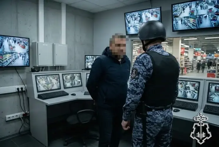 Неудачный визит: на улице Энтузиастов сотрудники Росгвардии задержали магазинного вора