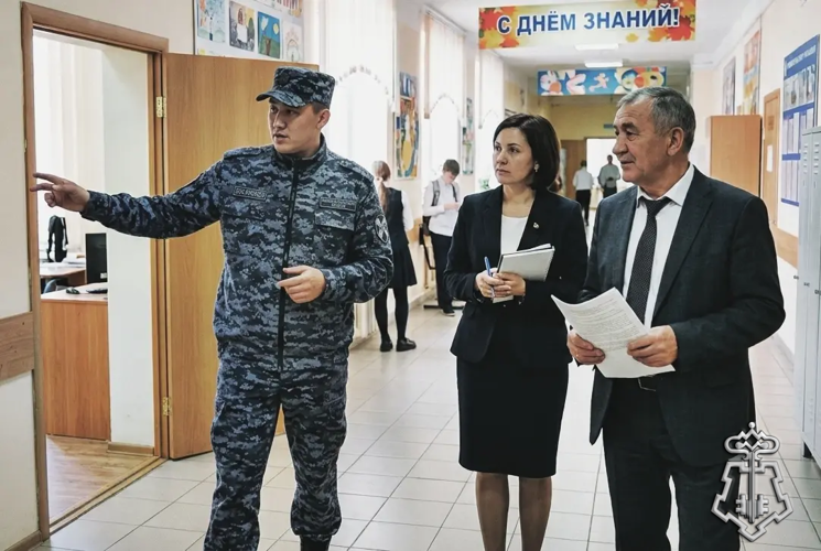 В Башкортостане сотрудники Росгвардии проверили антитеррористическую защищенность объектов образования