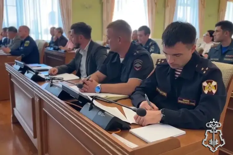  Начальник управления вневедомственной охраны принял участие в заседании КЧС по безопасности торговых объектов